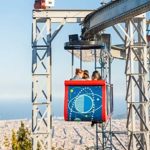 Parque de atracciones Tibidabo: Entrada
