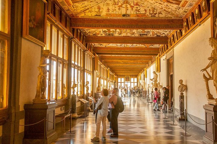 Florencia : Galería de los Uffizi Tour privado sin colas