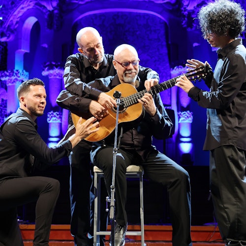 Barcelona: Trío de Guitarras y Espectáculo Flamenco en el Palau de la Música