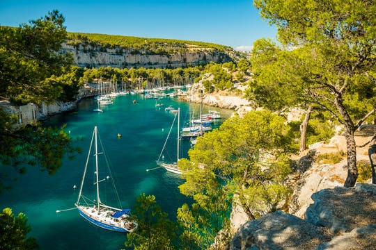 Tour de Calanques en bicicleta de montaña eléctrica desde Cassis