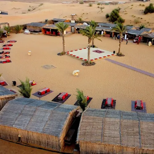 Afternoon Desert Safari: Sandboarding, Camel Ride, Live Shows with BBQ Dinner