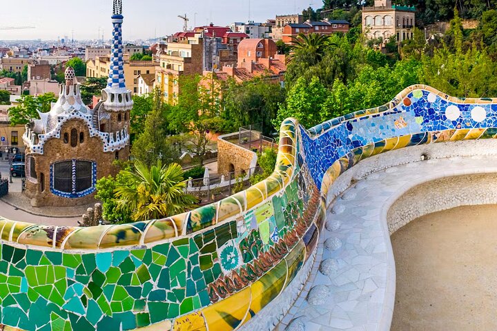 Barcelona : Park Güell Visita guiada sin colas