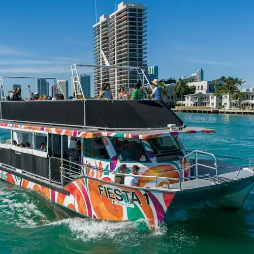 Miami: Star Island Guided Sunset Cruise