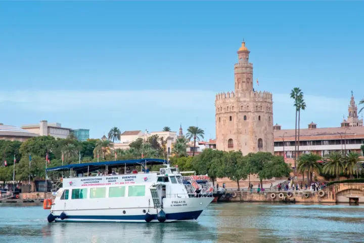 Sevilla: opciones de crucero por el río de 1 hora, 1,5 horas o 2,5 horas