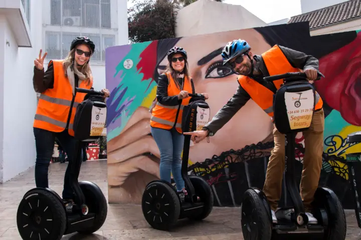 Tour en Segway de 1,5 horas por Málaga
