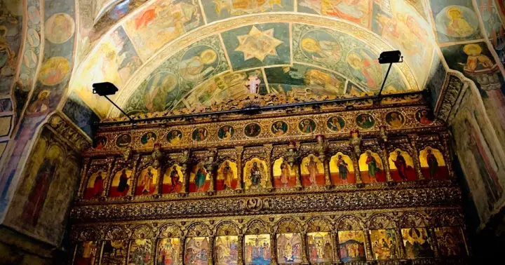 Arte de la Iglesia Ortodoxa Oriental en Bucarest