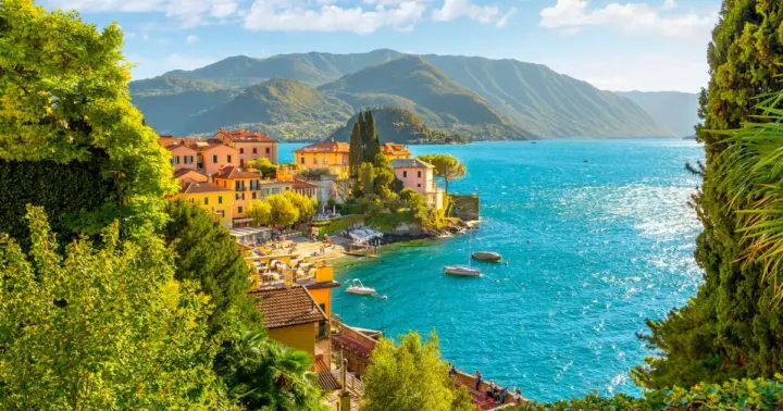 From Milan: Private Boat to Como Lake, Lugano, and Bellagio