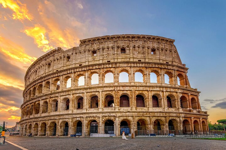 Coliseo Foro Romano Palatino sin colas