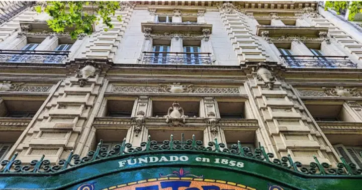 Tango show at the legendary Café Tortoni, the oldest in Buenos Aires