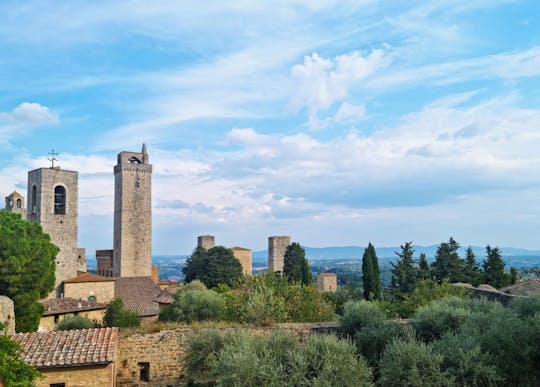 Visita guiada en español a los pueblos de la Toscana desde Roma con degustación de Chianti