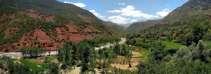 Excursión de 1 día por los montes Atlas y 4 valles
