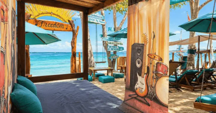 Cartagena: Freedom Club en Isla Barú- Playa Tranquila