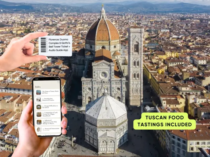 Complejo del Duomo de Florencia y Campanario de Giotto Ticket de entrada + AudioApp