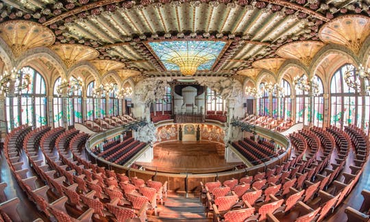 Visita guiada al Palau de la Música Catalana de Barcelona