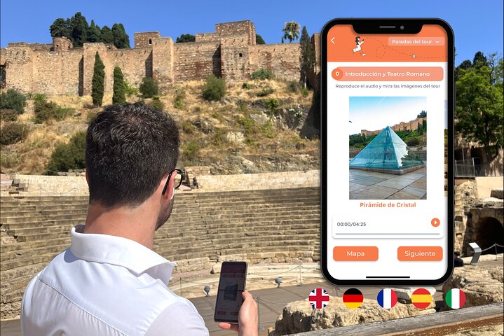 Casco histórico Málaga: Tour autoguiado creado por Guía Oficial