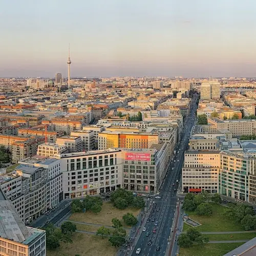 Panoramapunkt Berlín: Entrada VIP con Cremant