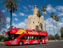 Autobús turístico de Sevilla