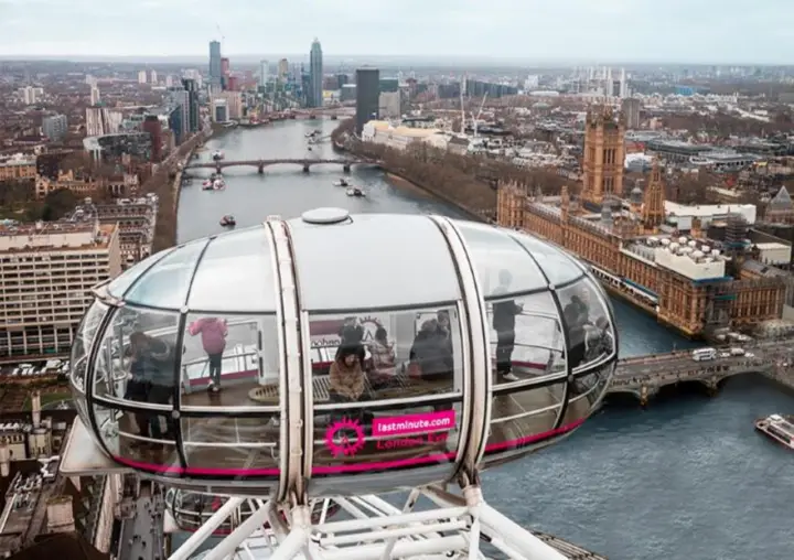 Hop-on Hop-off London Bus Tour & The London Eye