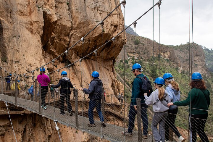 Excursión de un día al Caminito del Rey desde la Costa del Sol