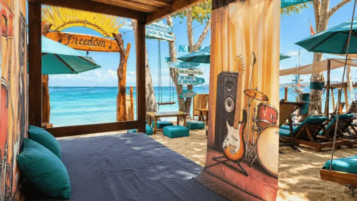 Cartagena: Freedom Club en Isla Barú- Playa Tranquila