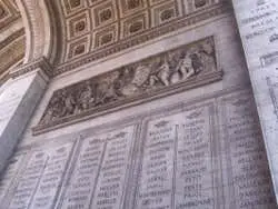 Entradas al Arco del Triunfo