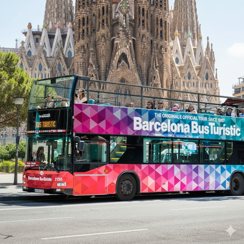 Barcelona Bus Turístic: Hop-on Hop-off Bus Tour