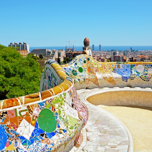 Sagrada Familia y Park Güell: Visita guiada con transporte