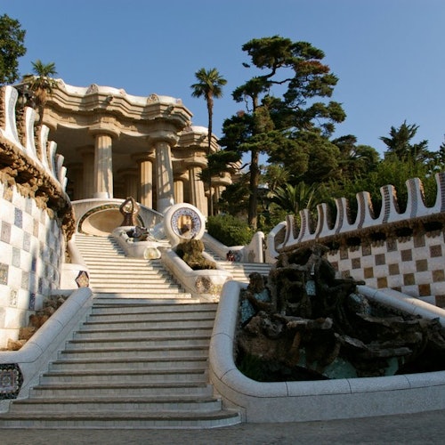 Entrada a Park Güell con audioguía