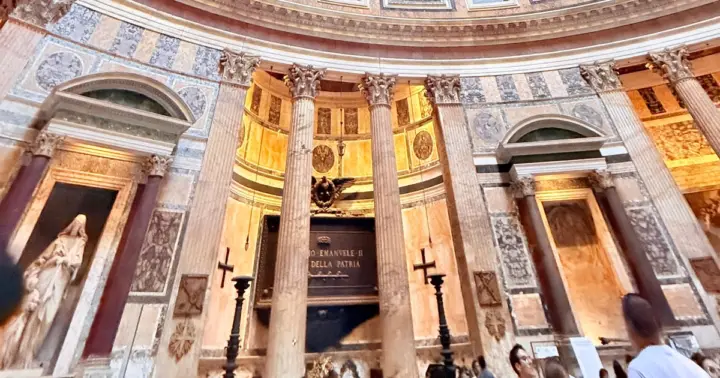 Roma: entrada al Panteón con anfitrión y aplicación interactiva