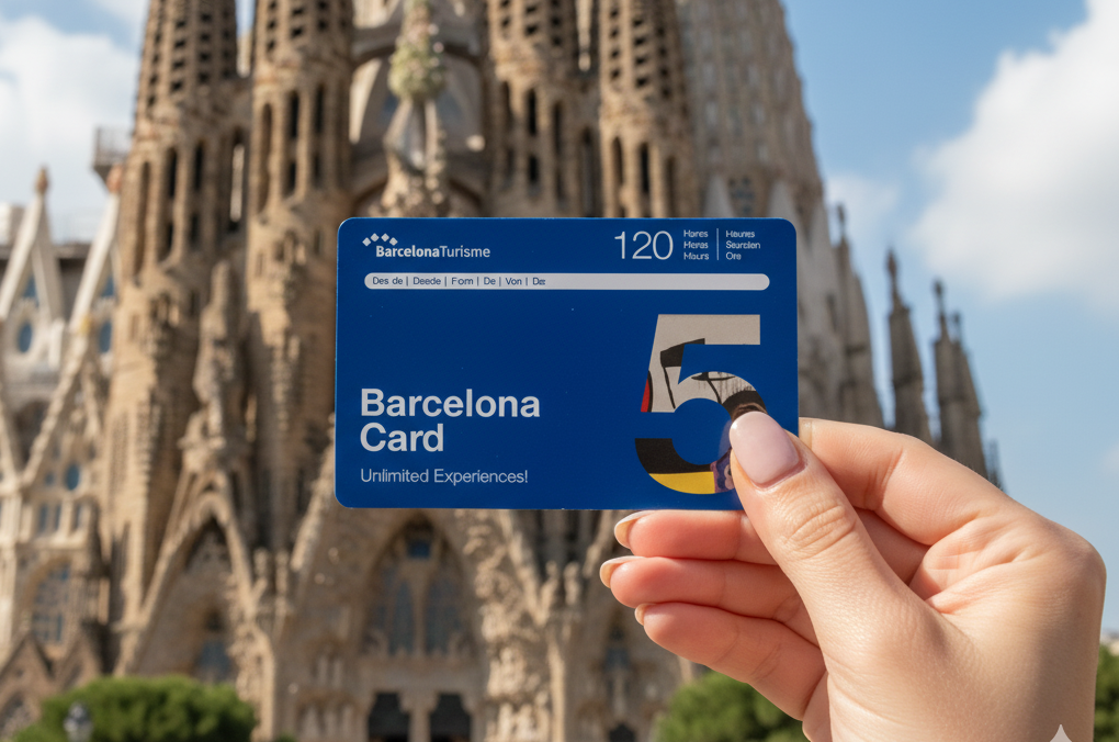 Barcelona Card: Public Transport + 40 Attractions