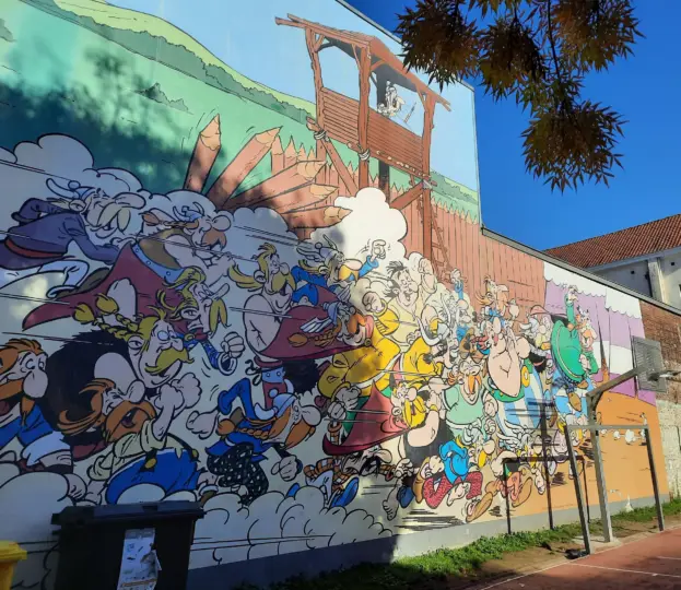 Recorrido a pie por Bruselas Cómic
