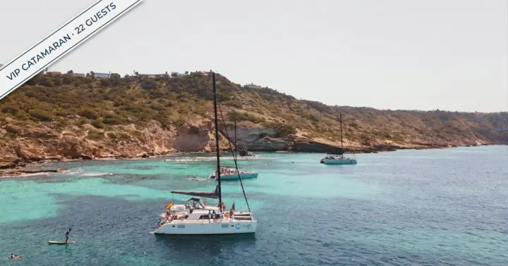Palma: Excursión exclusiva hasta 22 personas con copa de cava y aperitivos