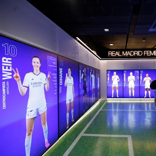 Entrada al museo del Estadio Santiago Bernabéu