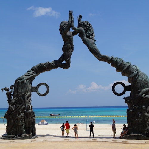 Maya Ruins of Tulum, Cenote Mariposa & Playa del Carmen: Roundtrip with Lunch