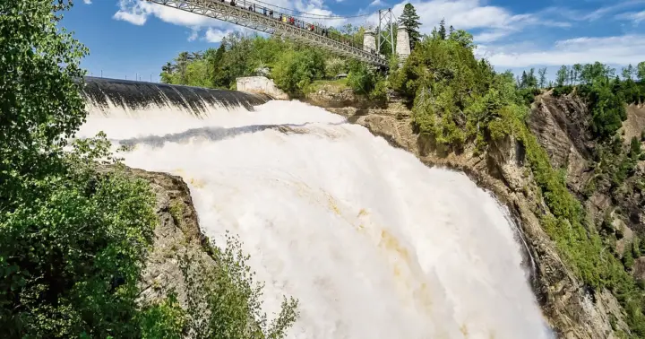 Quebec City: Montmorency Falls with Cable Car Ride