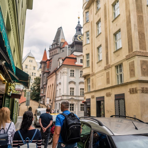 Barrio Judío de Praga: Entrada + Introducción guiada + Audioguía opcional