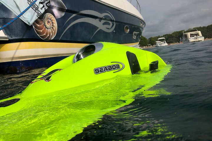 Tour en Seabob Secret Caves de Cala Bassa con Paella y Sangria