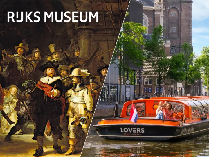 Ámsterdam: entrada al Rijksmuseum y paseo por el canal