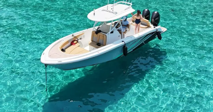 Private Boat PREMIUM Lighthouse Alcanada with Skipper & fuel
