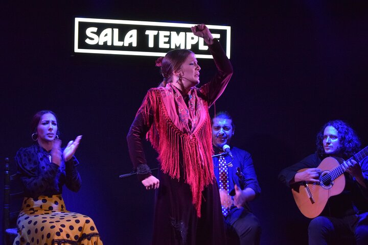 Entrada a La Sala Temple Flamenco en Madrid con Opción de Tapas