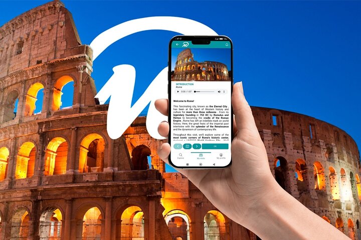 Visita Roma, Vaticano y Foro Romano a tu Ritmo con App Móvil