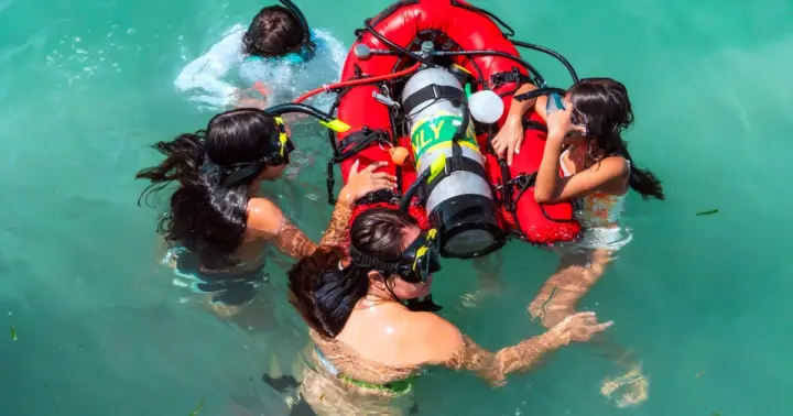 Cartagena: Snorkelling y Hookah Diving en Islas del Rosario