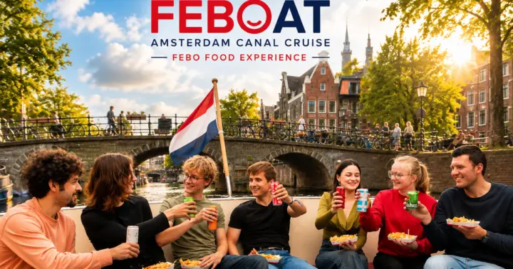 FEBOAT: Amsterdam Canal Cruise & FEBO Food Experience
