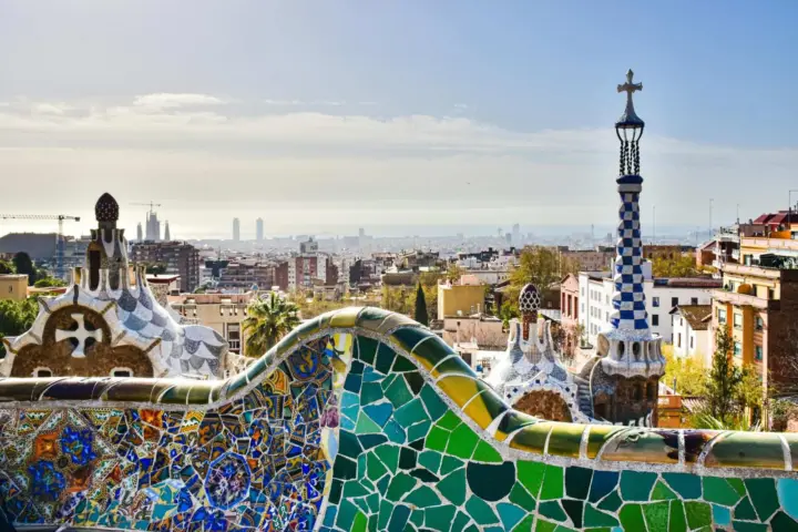 Entrada a Park Güell con audioguía
