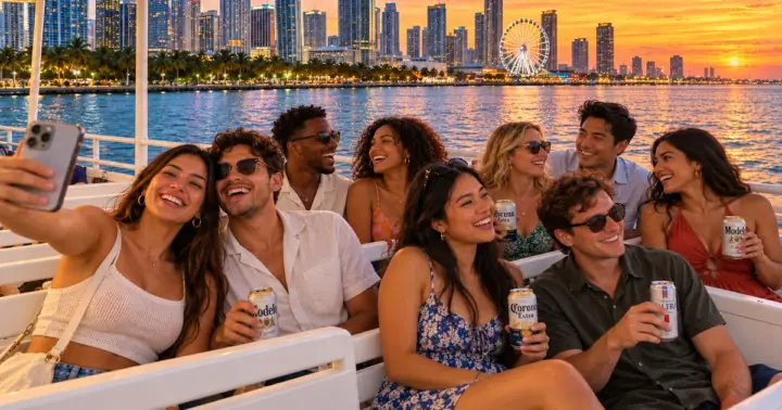 Miami: Biscayne Bay Cruise with Beer and Sunset Option
