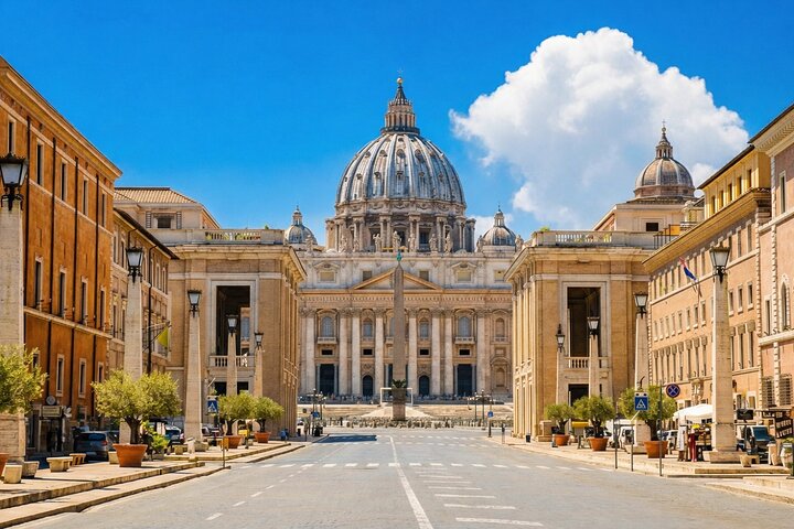 Tour Vaticano, Capilla Sixtina y Basílica de San Pedro con ascensor en la cúpula