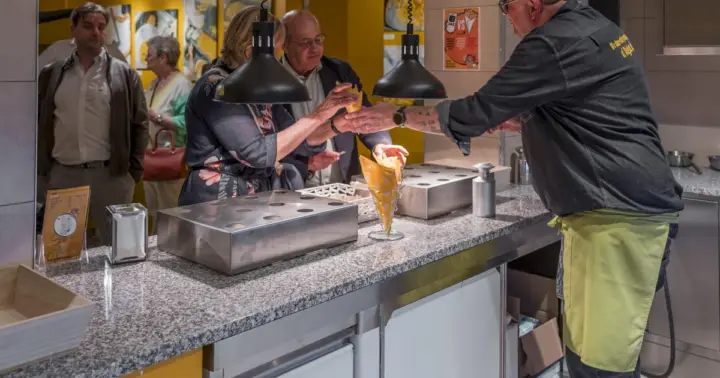 Bruselas: Museo de las Patatas Fritas Belgas con degustación