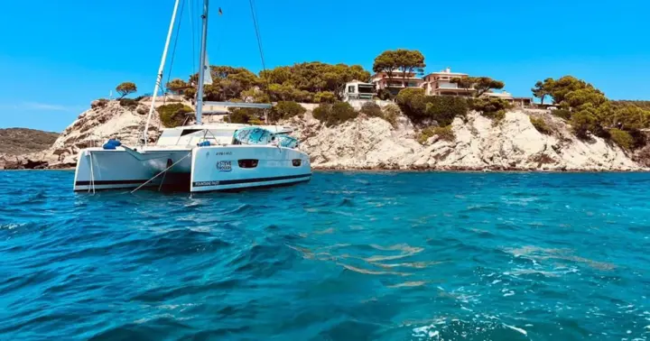 From Palma: Luxury Catamaran Tour with Tapas & Welcome Drink