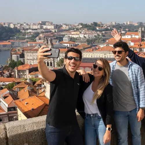 Oporto: Visita a pie, Livraria Lello, Crucero Fluvial y Teleférico