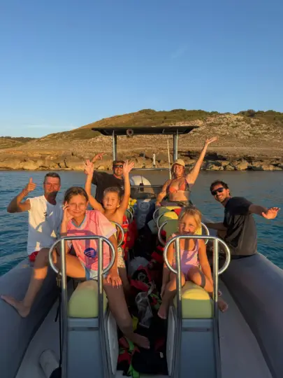 Can Picafort: Speedboat Adventure: Caves & Snorkeling